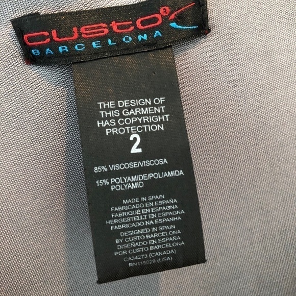 Custo Barcelona Shimmer Dress - Picture 8 of 16